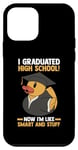 Coque pour iPhone 12 mini Graduation du lycée Duck