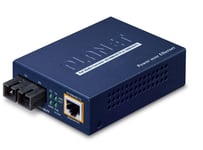 PLANET FTP-802 network media converter 100 Mbit/s 1310 nm Multi-mode Blue