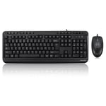 ADESSO Ensemble clavier souris bureautique anti microbien - Neuf