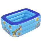 Grande piscine gonflable pour enfants,210m,piscine gonflable rectangulaire,pour l'été - Type 120M