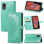 Case For Samsung Galaxy Xcover 5 / 5s Protection Phone Flip Cover Bag Green