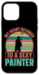 iPhone 12 mini House Painter Decorator Girlfriend Wife Retro My Heart Case