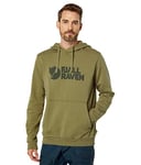 Fjallraven 84144-622 Fjällräven Logo Hoodie M Sweatshirt Homme Light Olive Taille L