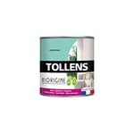 Tollens Peinture Couleurs Haute Performance à Base De Résine Biosourcée Pour Murs, Plafonds, Boiseries - Velours Nenuphar - 0,5L = 6m2