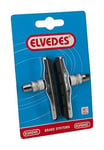 ELVEDES 1 Paire Portes Patin frien V-type72mm avec Cartouche Aluminium Frein Vélo/Cycle/VAE/E-Bike Adulte Unisexe, Multicolore