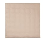 Ogland - Naked Percale Double Duvet Cover Egypt Sand 200x220 - Dynetrekk - Emma Hedberg - Brun