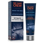 NO HAIR CREW Premium Intimate Hair Removal Cream – Extra Gentle Hair Removal 