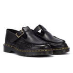 Dr. Martens Adrian t Bar Analine Black Shoes