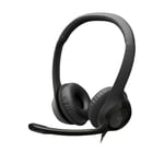 Logitech H390 USB Computer Headset Son numérique amélioré et commandes intégrées - Neuf