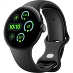 Google Pixel Watch 3 WiFi - smartklocka, 41 mm, Obsidian / Matt svart