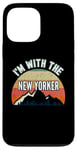 iPhone 13 Pro Max I'm With The New Yorker Gifts Case