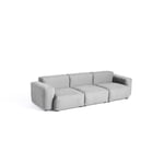 HAY-Mags Soft Low 3-personers Sofa Comb. 1, Linara 443