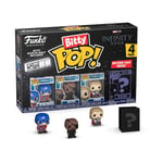 Funko Bitty Pop! Marvel Mini Collectible Toys - Captain America, Nick Fury, Thor