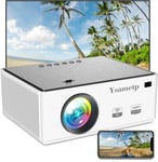 Vidéoprojecteur 5G Wifi Bluetooth Projecteur Projector, Full Hd 1080P Projecteur Cinéma 4K 8500L Oudoor Mini Projecteur Portable Compatible Avec Tv Stick Ordinateur Portable Tablette Pc