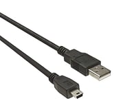 PremiumCord USB 2.0 Cable A-B-Mini 5 Pin 1m Compatible with Personal Computer