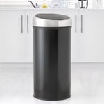 Spectrum Black 30 Litre Top Press Bin