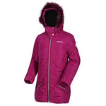 Regatta Parka Lifestyle Junior BLUEBELLE déperlante et Isolante Thermo-Guard avec Capuche bordée de Fausse Fourrure Veste Enfant Beetroot FR : XL (Taille Fabricant : 158)