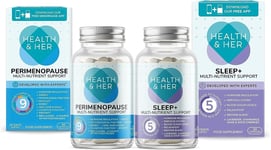 Health & Her Perimenopause Tablets for Day & Night (Bundle) 