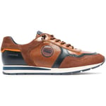 Baskets basses Redskins  STITCH 2 COGNAC+MARINE