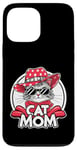 Coque pour iPhone 13 Pro Max Cat Mom Happy Mother's Day For Cat Lovers Family