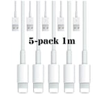 5-pack - Laddningskabel Lightning iPhone - Laddare