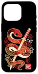 Coque pour iPhone 16 Pro Year of the snake chinese zodiac mignon kawaii snake 2025