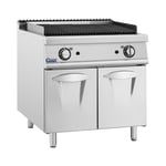 Royal Catering Lavastensgrill - 2 x 8 kW 50 till 460 °C Propangas / gasol naturgas 80 73 cm Pro 730-serien