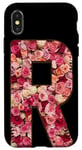 iPhone X/XS R Letter Filled With Roses Romantic Case