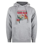 Iron Man Mens Blast Hoodie - XXL