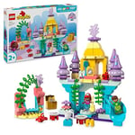 LEGO DUPLO | Disney Ariel’s Magical Underwater Palace, The Little Mermaid Building Toy for 2 Plus Year Old Toddlers, Girls & Boys, Castle Set with Figures, Educational Learning Toys, Gift Idea 10435