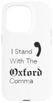 iPhone 15 Pro Oxford Comma Funny English Grammar Case