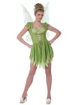 Classic Tinkerbell Tinker Bell Fairy Fairytale Book Week Adult Womens Costume