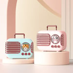 Cute Retro Speaker Mini Luggage Mini Speaker Creative Vintage Lo 3 UK