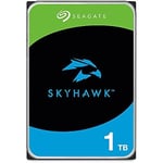 Disque Dur Interne de vidéosurveillance - SEAGATE - SkyHawk - 1 To - SATA 6 Go/s - 256 Mo de mémoire Cache