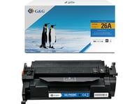 G&Amp G G&Amp G Kompatibel Toner Med Hp Cf226a, Canon 052, Nt-Ph226c, Hp 26A, Svart, 3100S