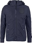 G-STAR RAW Mens Sapphire Blue Batt Hooded Bomber Jacket | Small | RRP £140