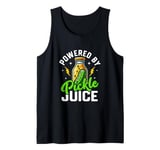 Powered By Pickle Juice Cucumber Vegan Fitness Tank Top