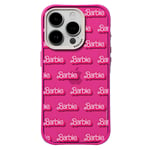 Nudient Form Case iPhone 15 Pro Deksel - Barbie Grid