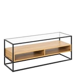 Furniture To Go | Randolf, Black & Oak, TV Unit