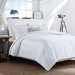 HOMBYS Couette légère et rafraîchissante, 100% Viscose fabriquée à partir de Bambou, Couette Alternative au Duvet, 8 languettes d'angle, Couette Douce Toutes Saisons pour Les dormeurs Chauds