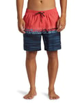 Quiksilver Homme Everyday Wordblock Volley 17 Maillot De Bain, Cayenne, S EU