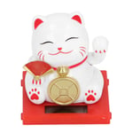 Solar Waving Cat 2inch Built In Light Sensor Eco Friendly Adorable Compact Solar