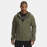 Veste coupe-vent Under Armour Stretch Woven pour homme Marine OD Vert / Noir L