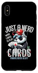 Coque pour iPhone XS Max Poker Panda Jeu de cartes à jouer Panda