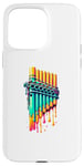 iPhone 15 Pro Max Dripping Paint Pan Flute Instrument Pan Flautist Flutist Case