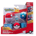 Pokemon - Clip 'n' Go Poke Ball Belt Set Quaxly/Toys - New toys - T1398z