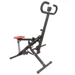 I-Kracht, KT00131-SLV, Total Fitness Crunch avec Moniteur numérique, Appareil de Musculation Compact, idéal pour l'entraînement à Domicile, Taille Unique, Couleur Silver