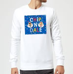 Disney Chip N' Dale Sweatshirt - White - S - Blanc