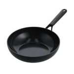 GreenPan SmartShape Poêle Wok Antiadhésive en Céramique Saine de 28 cm, Sans PFAS, Convient à l'induction, Va au Four, Va au Lave-vaisselle, Noir