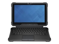 Dell Keyboard Cover With Kickstand - Tastatur - Med Styreplate - Bakgrunnsbelyst - Pan Nordic - For Latitude 12 Rugged Tablet 7202